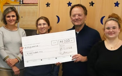 Der Kölner Stadt-Anzeiger berichtet: Stiftung fördert Kleinkindprojekte des Vereins Kindernöte in Chorweiler